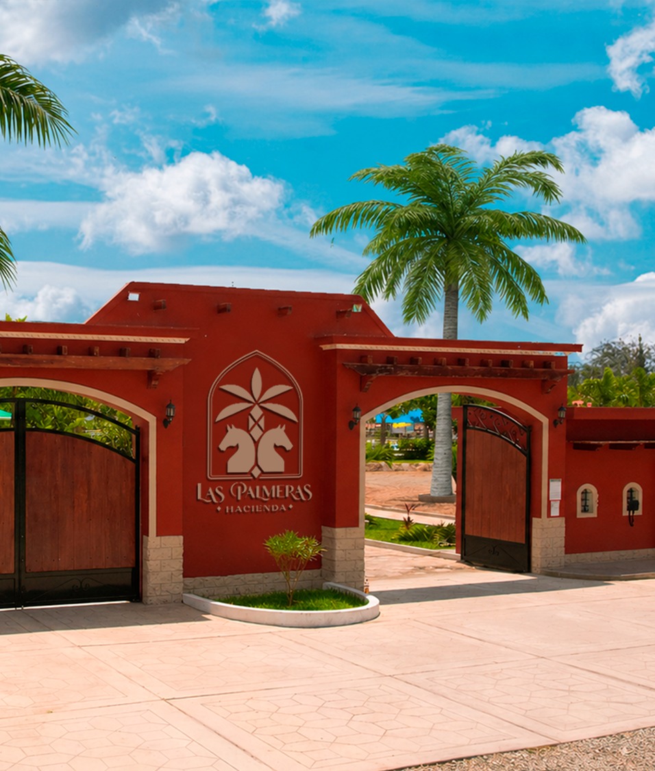 Vista de Casa Hacienda Las Palmeras